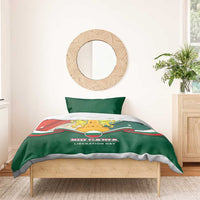 Bulgaria Liberation Day Bedding Set with Shipka Monument and Tricolor Lion Graphic