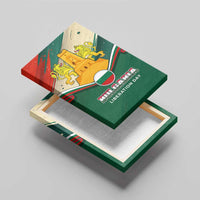 Bulgaria Liberation Day Canvas Wall Art with Shipka Monument and Tricolor Lion Graphic