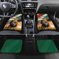 Bulgaria Liberation Day Car Mats with Shipka Monument and Tricolor Lion Graphic