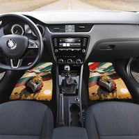 Bulgaria Liberation Day Car Mats with Shipka Monument and Tricolor Lion Graphic