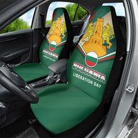 Bulgaria Liberation Day Car Seat Cover with Shipka Monument and Tricolor Lion Graphic