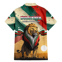 Bulgaria Liberation Day Family Matching Mermaid Dress and Hawaiian Shirt with Shipka Monument and Tricolor Lion Graphic