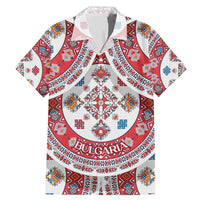Bulgaria Folk Art Family Matching Mermaid Dress and Hawaiian Shirt with Traditional Embroidery and Floral Motifs