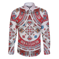 Bulgaria Folk Art Family Matching Puletasi and Hawaiian Shirt with Traditional Embroidery and Floral Motifs