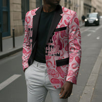 Black Cowgirl Blazer Boots And Bling - Pink Leopard Western Diva Melanin