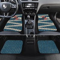 Bill Pickett Black Cowboy Car Mats Western American Heritage - Grunge Stars And Stripes