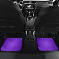 Lupus Awareness Car Mats Her Fight Is My Fight - Purple Ribbon Butterfly Wave Style