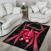 Maldives Dive Turtle Area Rug with Coral Reef Pattern and Island Spirit Slogan