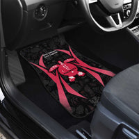 Maldives Dive Turtle Car Mats with Coral Reef Pattern and Island Spirit Slogan