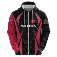 Maldives Dive Turtle Hoodie with Coral Reef Pattern and Island Spirit Slogan