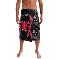 Maldives Dive Turtle Lavalava with Coral Reef Pattern and Island Spirit Slogan