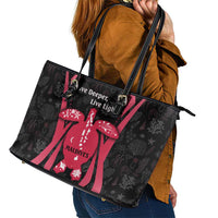 Maldives Dive Turtle Leather Tote Bag with Coral Reef Pattern and Island Spirit Slogan