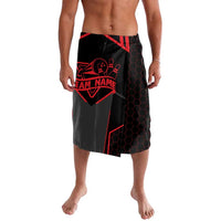 Bowling Team Lavalava Red and Black Strike Graphic and Custom Name Section - Wonder Print Shop