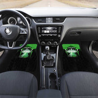 Bowling Team Design Car Mats Green Strike Graphic and Custom Name Shield Accent - Wonder Print Shop