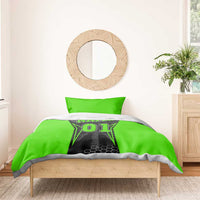 Personalized Skeleton Racing Bedding Set Cool Bone Motorcycle Motocross Off-Road Riders Racewear - Wonder Print Shop