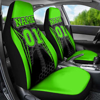 Personalized Skeleton Racing Car Seat Cover Cool Bone Motorcycle Motocross Off-Road Riders Racewear - Wonder Print Shop