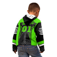 Personalized Skeleton Racing Kid Hoodie Cool Bone Motorcycle Motocross Off-Road Riders Racewear - Wonder Print Shop