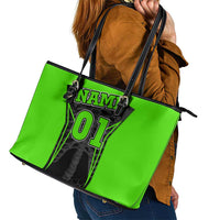 Personalized Skeleton Racing Leather Tote Bag Cool Bone Motorcycle Motocross Off-Road Riders Racewear - Wonder Print Shop