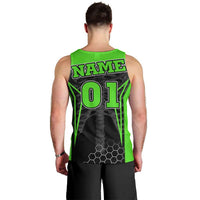 Personalized Skeleton Racing Men Tank Top Cool Bone Motorcycle Motocross Off-Road Riders Racewear - Wonder Print Shop