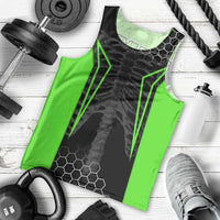 Personalized Skeleton Racing Men Tank Top Cool Bone Motorcycle Motocross Off-Road Riders Racewear - Wonder Print Shop