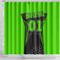 Personalized Skeleton Racing Shower Curtain Cool Bone Motorcycle Motocross Off-Road Riders Racewear - Wonder Print Shop