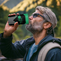 Personalized Bowling Heartbeat Team 4 in 1 Can Cooler Tumbler For Bowlers Green and Gray - Wonder Print Shop