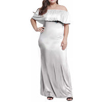 American Flag Tuna Fish Family Matching Off Shoulder Maxi Dress and Hawaiian Shirt Custom Splashing Water on White and Black Contrast - Wonder Print Shop