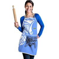 North Caribbean Coast Nicaragua Apron with Tribal Turtle Design and Floral Coast Pride - Wonder Print Shop