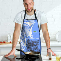 North Caribbean Coast Nicaragua Apron with Tribal Turtle Design and Floral Coast Pride - Wonder Print Shop