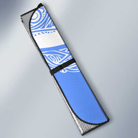 North Caribbean Coast Nicaragua Auto Sun Shade with Tribal Turtle Design and Floral Coast Pride - Wonder Print Shop