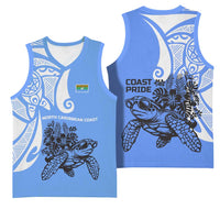 North Caribbean Coast Nicaragua Basketball Jersey with Tribal Turtle Design and Floral Coast Pride - Wonder Print Shop