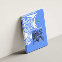 North Caribbean Coast Nicaragua Canvas Wall Art with Tribal Turtle Design and Floral Coast Pride - Wonder Print Shop