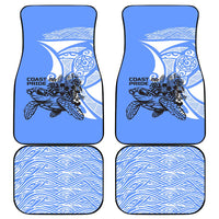 North Caribbean Coast Nicaragua Car Mats with Tribal Turtle Design and Floral Coast Pride - Wonder Print Shop