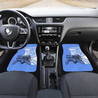 North Caribbean Coast Nicaragua Car Mats with Tribal Turtle Design and Floral Coast Pride - Wonder Print Shop