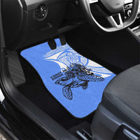 North Caribbean Coast Nicaragua Car Mats with Tribal Turtle Design and Floral Coast Pride - Wonder Print Shop
