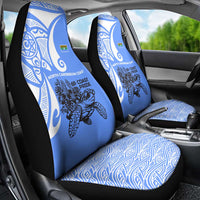 North Caribbean Coast Nicaragua Car Seat Cover with Tribal Turtle Design and Floral Coast Pride - Wonder Print Shop