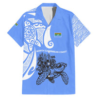 North Caribbean Coast Nicaragua Family Matching Mermaid Dress and Hawaiian Shirt with Tribal Turtle Design and Floral Coast Pride - Wonder Print Shop