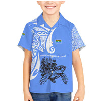 North Caribbean Coast Nicaragua Family Matching Mermaid Dress and Hawaiian Shirt with Tribal Turtle Design and Floral Coast Pride - Wonder Print Shop