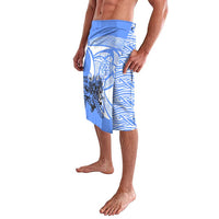 North Caribbean Coast Nicaragua Lavalava with Tribal Turtle Design and Floral Coast Pride - Wonder Print Shop