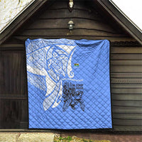 North Caribbean Coast Nicaragua Quilt with Tribal Turtle Design and Floral Coast Pride - Wonder Print Shop