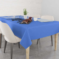 North Caribbean Coast Nicaragua Tablecloth with Tribal Turtle Design and Floral Coast Pride - Wonder Print Shop