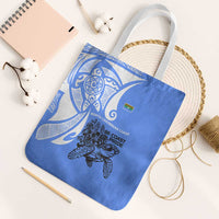 North Caribbean Coast Nicaragua Tote Bag with Tribal Turtle Design and Floral Coast Pride - Wonder Print Shop