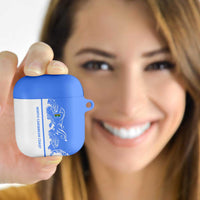 Nicaragua North Caribbean Coast AirPods Case with Ocean Wave Pattern and Dance with the Waves - Wonder Print Shop