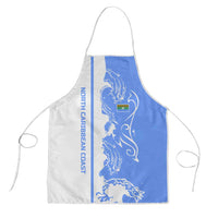 Nicaragua North Caribbean Coast Apron with Ocean Wave Pattern and Dance with the Waves - Wonder Print Shop