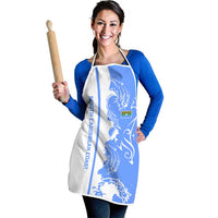 Nicaragua North Caribbean Coast Apron with Ocean Wave Pattern and Dance with the Waves - Wonder Print Shop