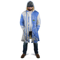 Nicaragua North Caribbean Coast Cloak with Ocean Wave Pattern and Dance with the Waves - Wonder Print Shop