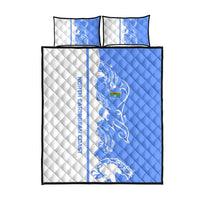 Nicaragua North Caribbean Coast Quilt Bed Set with Ocean Wave Pattern and Dance with the Waves - Wonder Print Shop