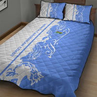 Nicaragua North Caribbean Coast Quilt Bed Set with Ocean Wave Pattern and Dance with the Waves - Wonder Print Shop