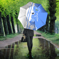 Nicaragua North Caribbean Coast Umbrella with Ocean Wave Pattern and Dance with the Waves - Wonder Print Shop