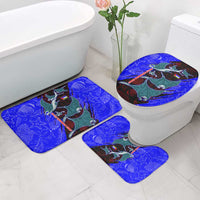 South Caribbean Coast Nicaragua Bathroom Set with Manta Ray Coral Reef and Dive into the Spirit Design - Wonder Print Shop